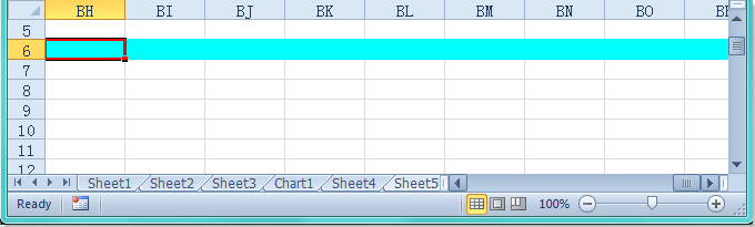 How To Auto-highlight Row And Column Of Active Cell In Excel For Mac?
